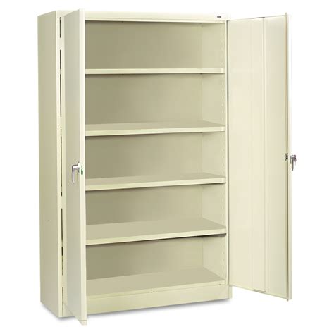 tennsco assembled jumbo steel storage cabinet|tennsco jumbo 48w.